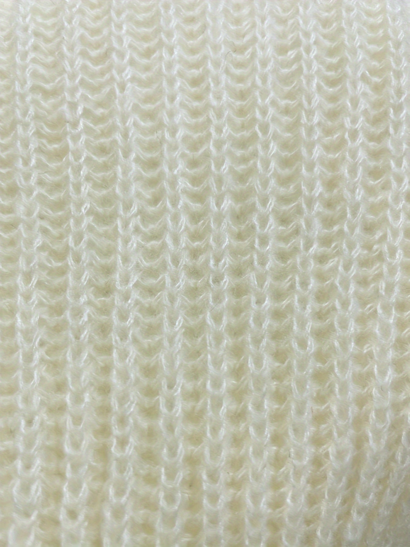 Women's Cream Turtleneck Cropped Sweater with Bee & Floral Embroidery