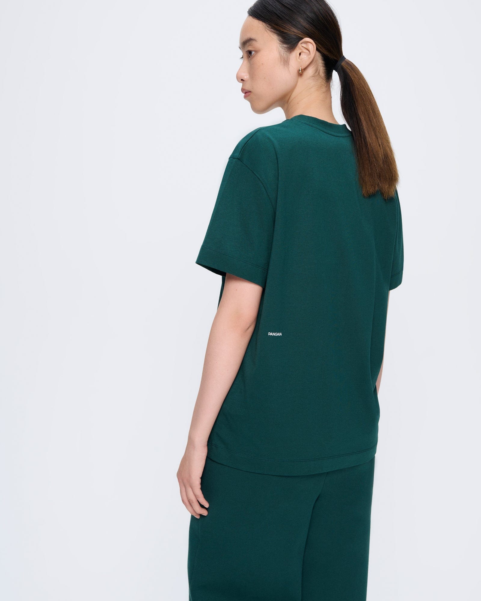 Womens 365 Midweight T-shirt—Foliage Green