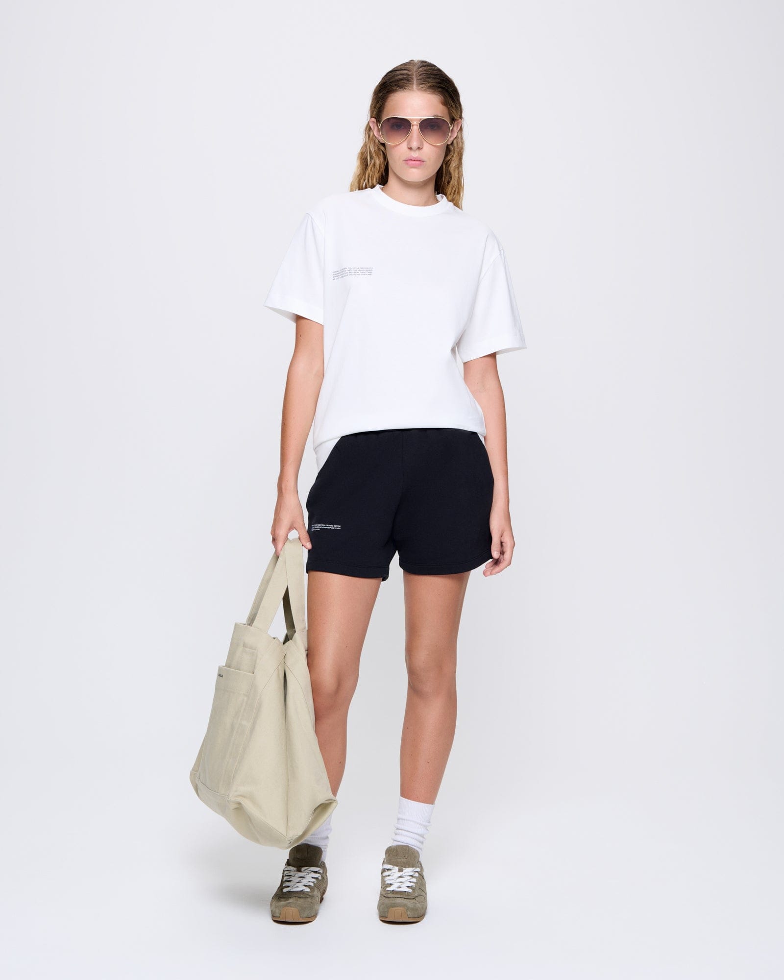 Womens 365 Midweight T-shirt—Off-White