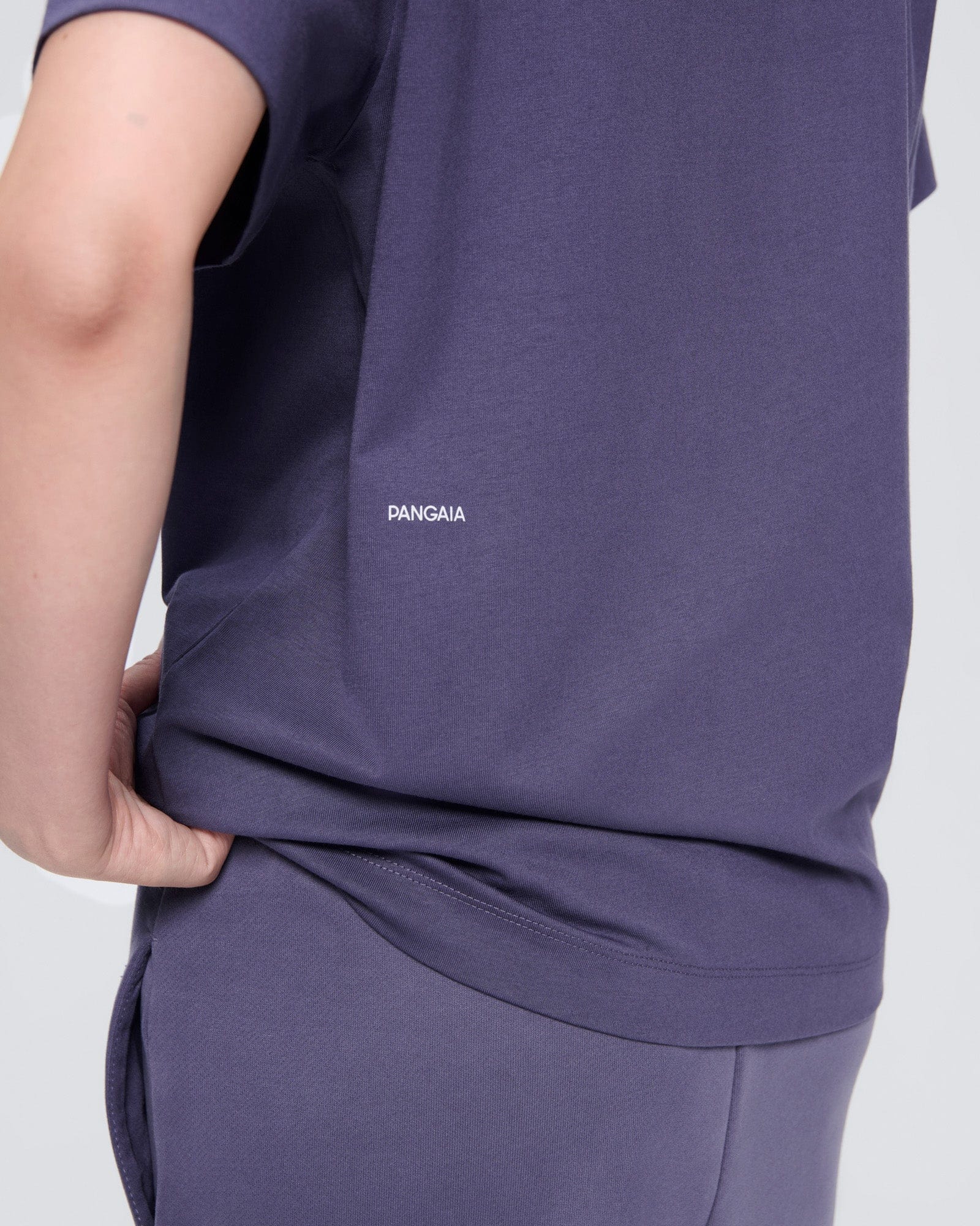 Womens 365 Midweight T-Shirt—Slate Blue