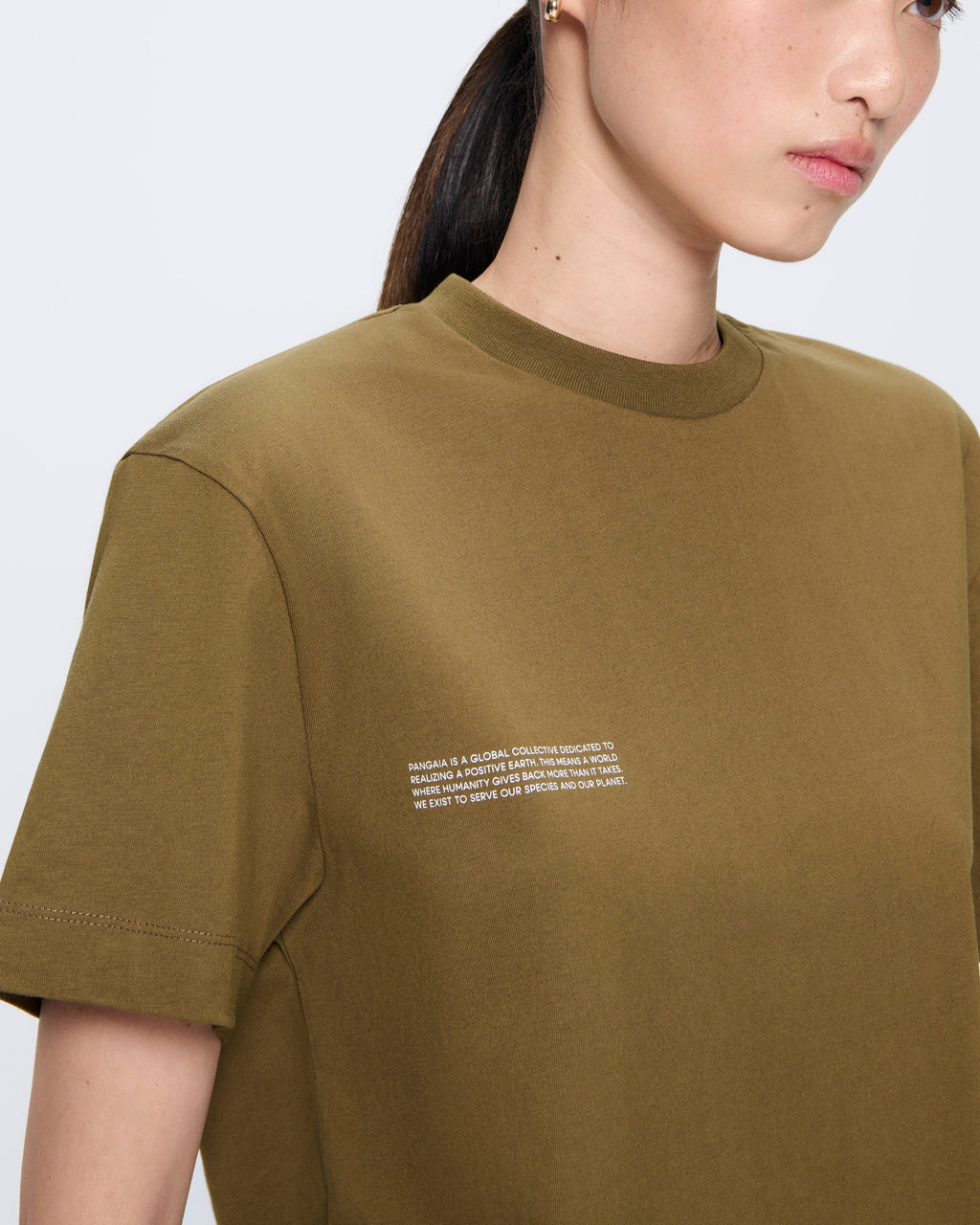 Womens 365 Midweight T-shirt—Soil Brown