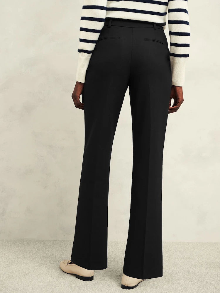 Hobbs Black Petite Sami Tapered Trouser