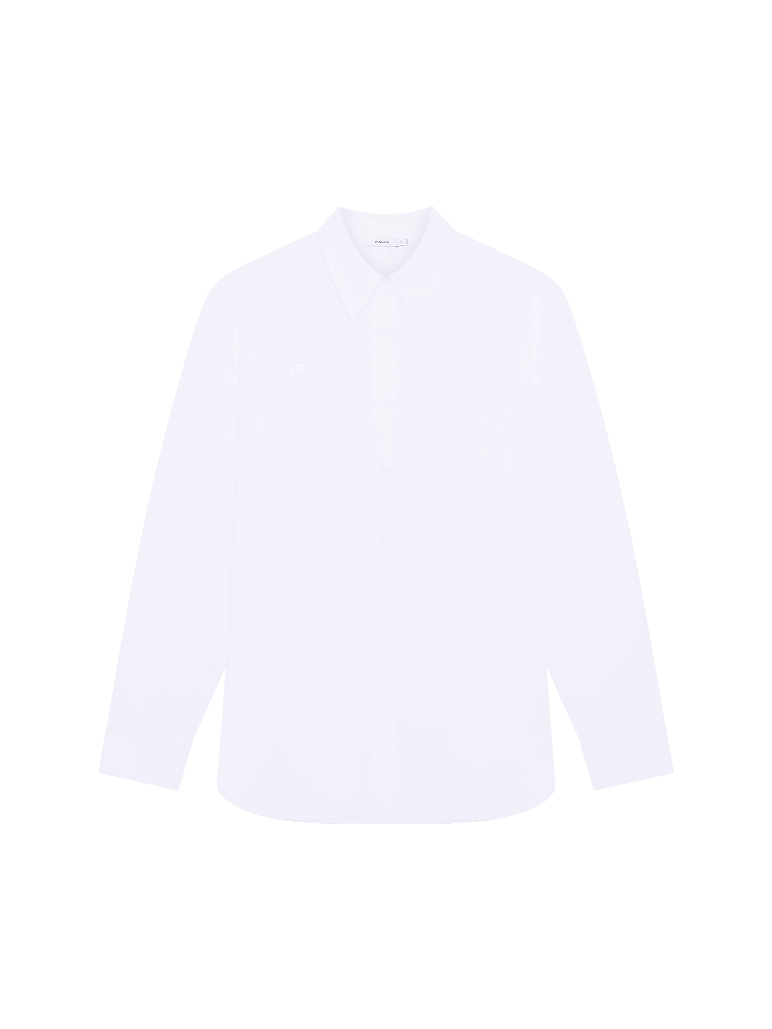 Womens Cotton Poplin Overshirt—Off-White