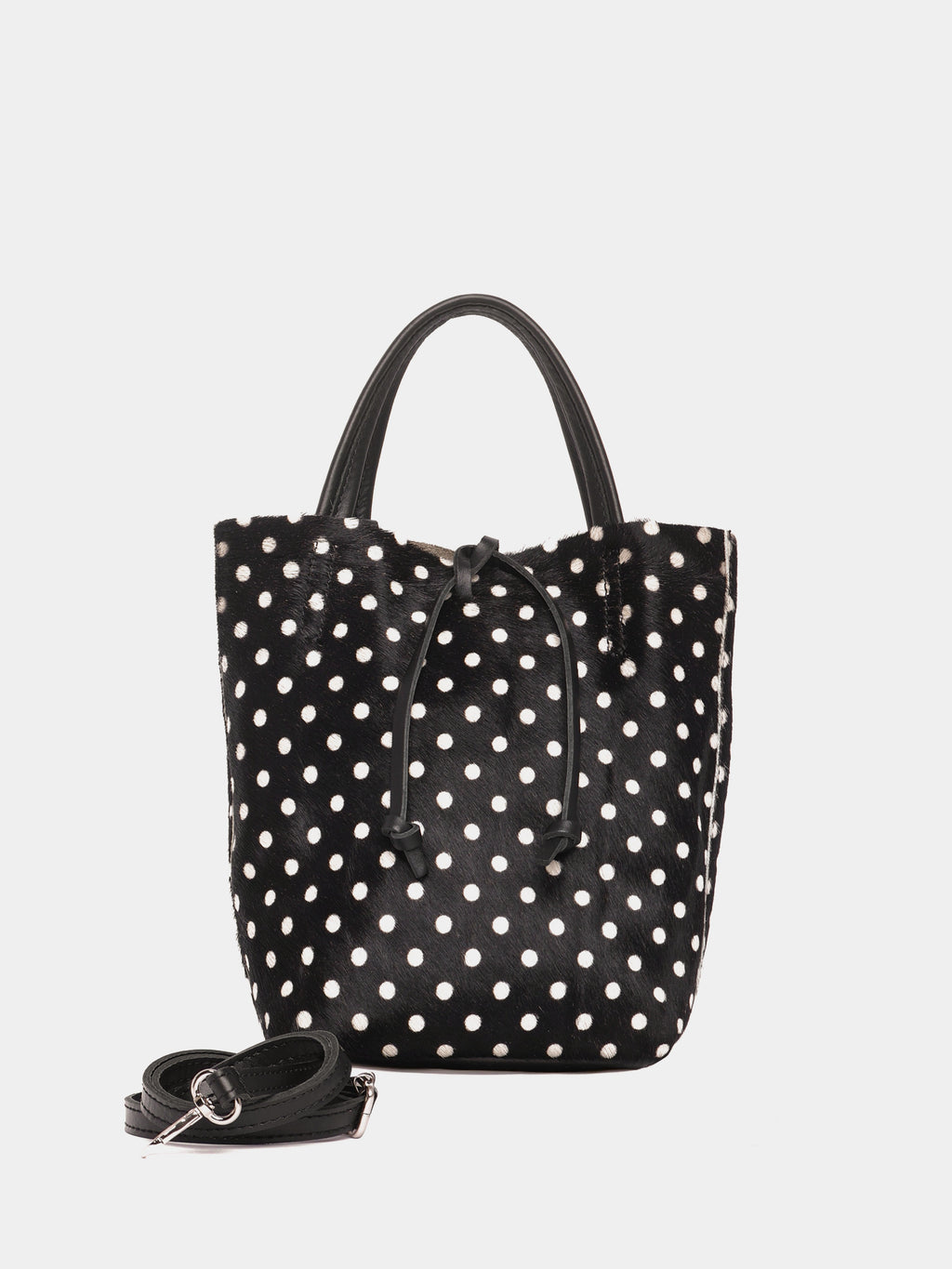 Carpi Mini Black Polka Dots
