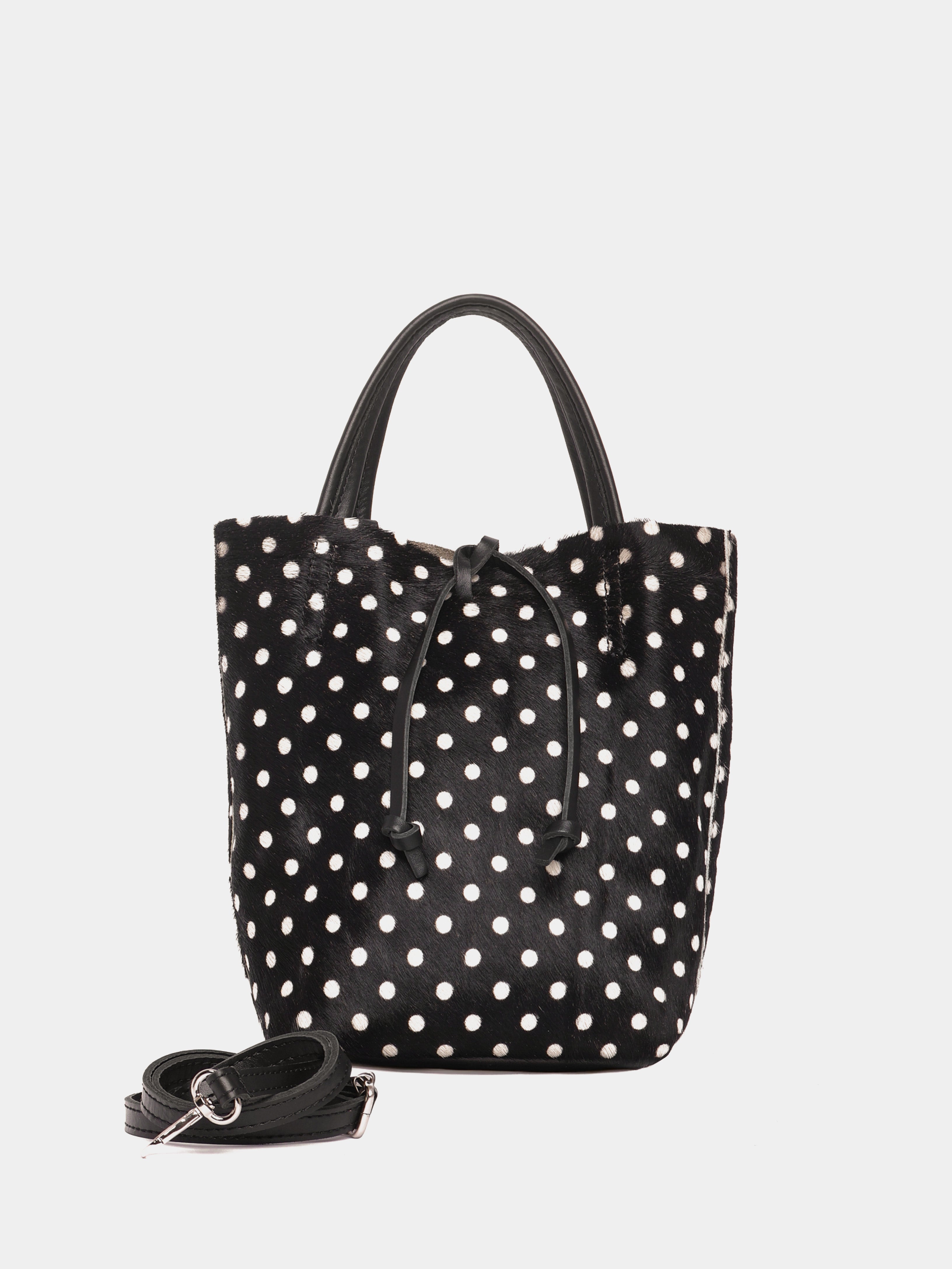 Carpi Mini Black Polka Dots