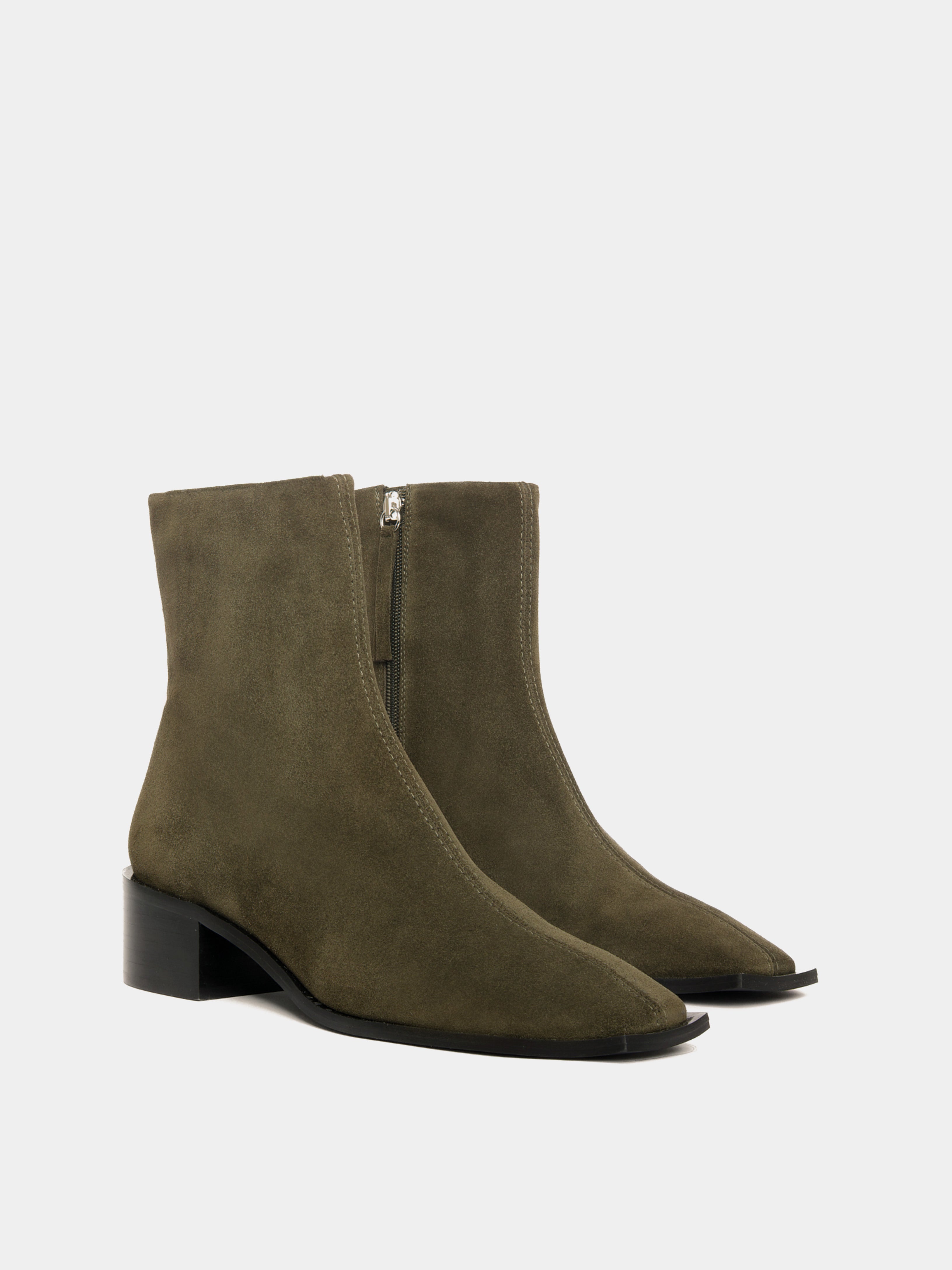Palma Olive Suede Boot