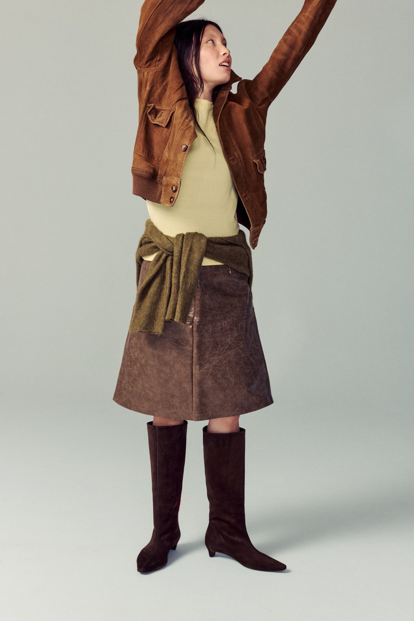 Novelda Brown Suede Boot
