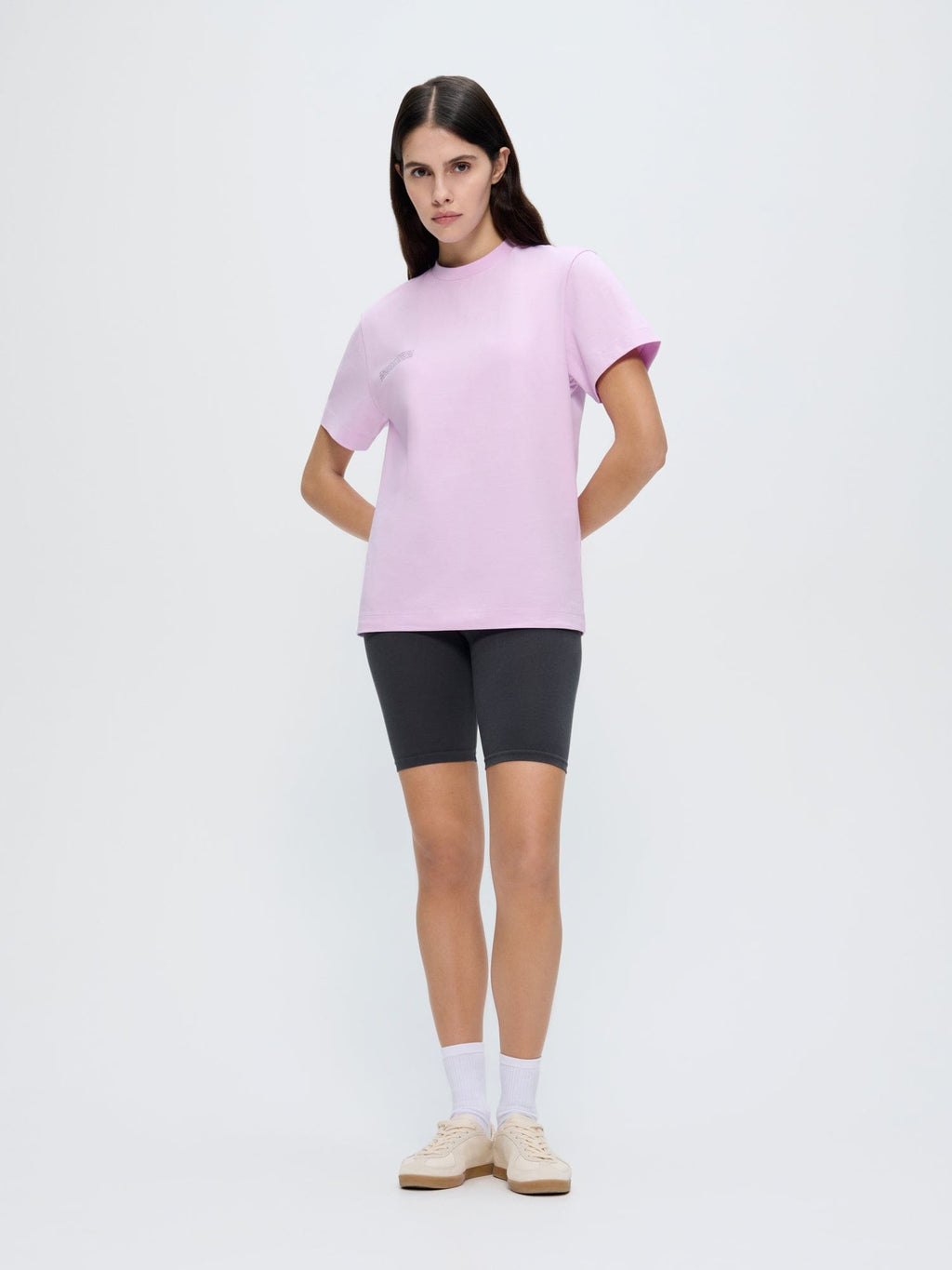 Womens 365 Midweight T-shirt—Crocus Purple
