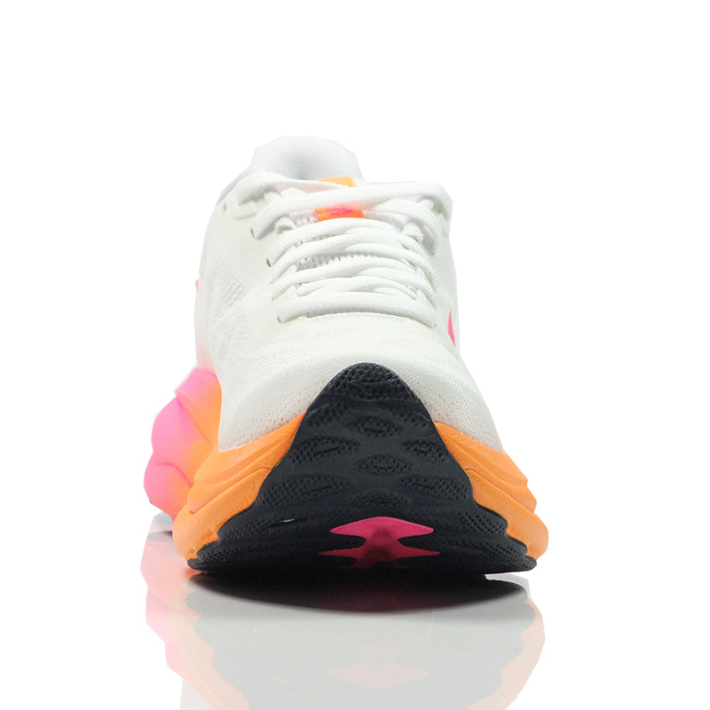 Mizuno Wave Sky 9 Women's Running Shoe - White/Tangerine/Pink Tetra