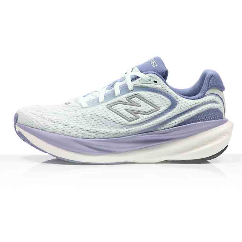 New Balance 1080v15 Women's Running Shoe - Glint Blue/Silver Metallic/Fairweather Blue