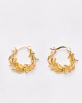 Ocean Coral Hoops