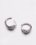 Sculpted Serpentine Hoops