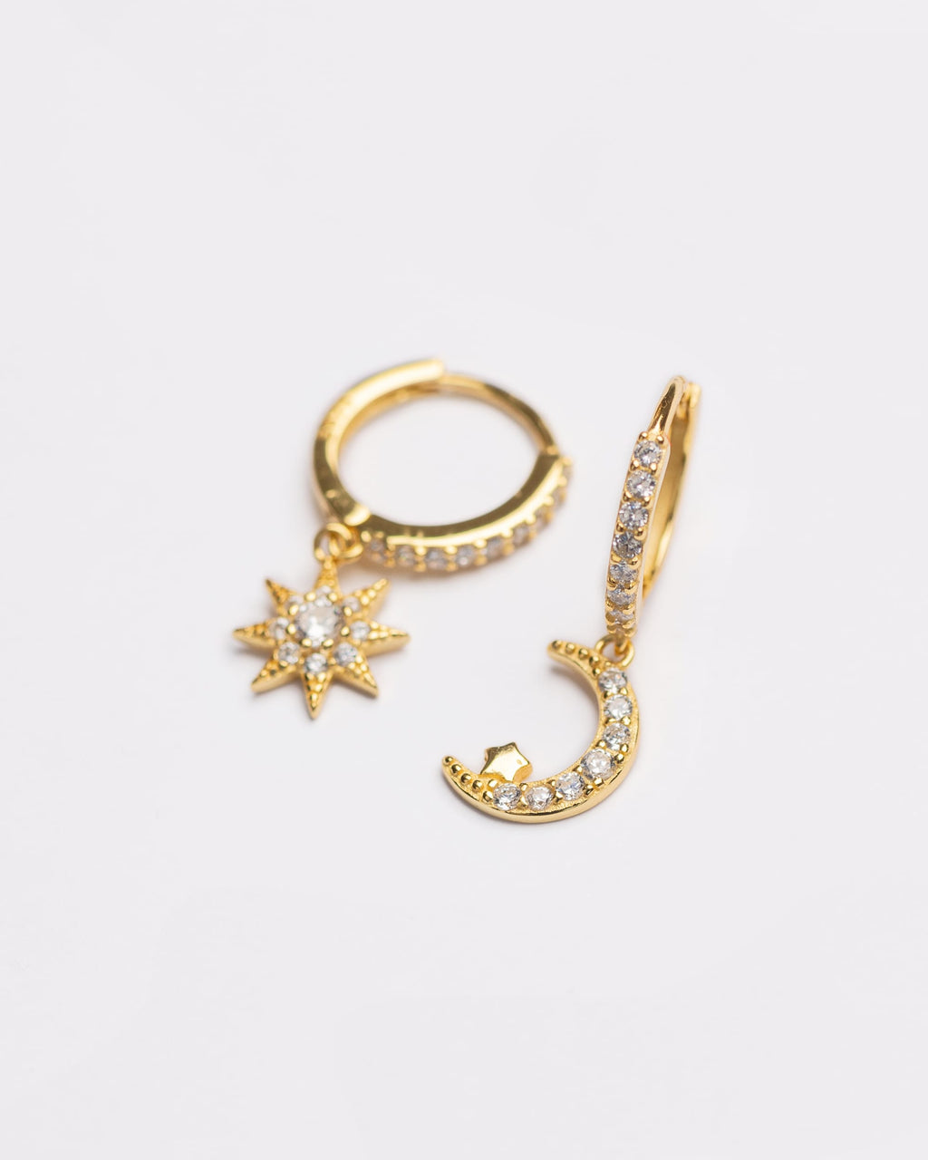 The Moon & Star Hoops