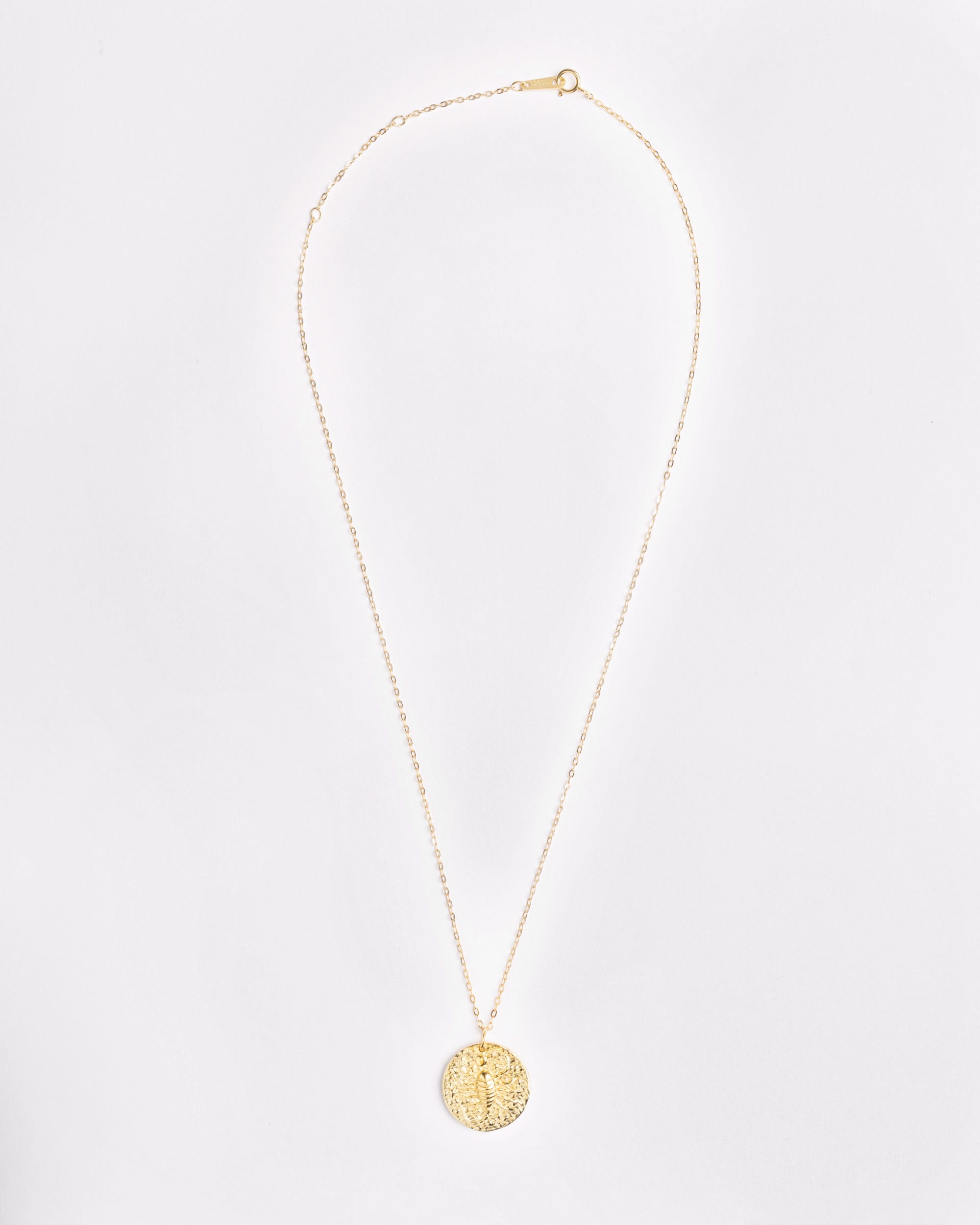 The Scorpio Baroque Pendant Necklace