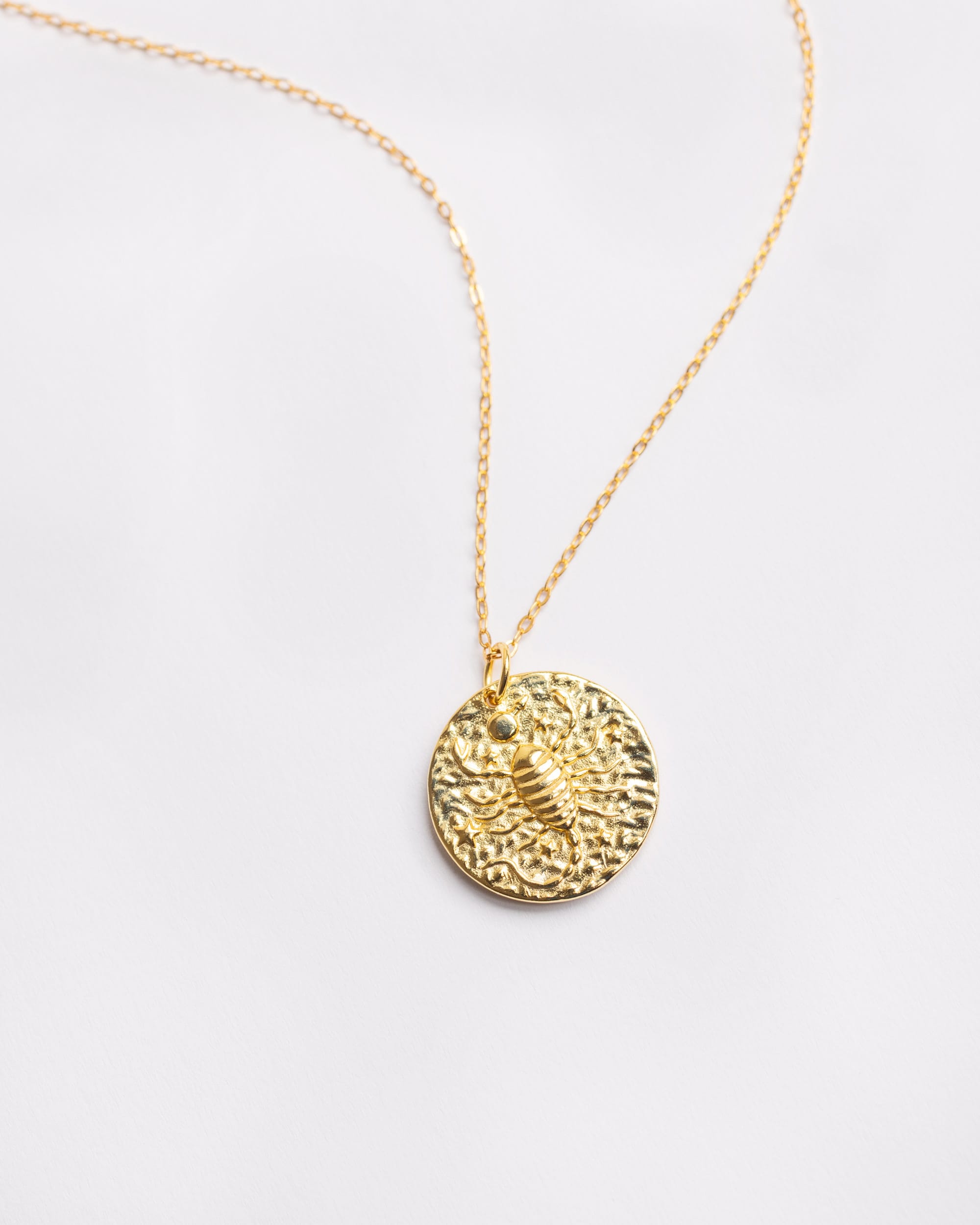 The Scorpio Baroque Pendant Necklace