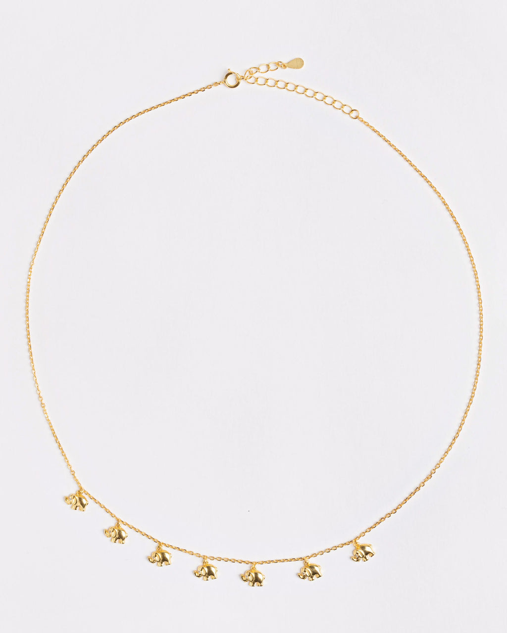The Tiny Elephant Necklace