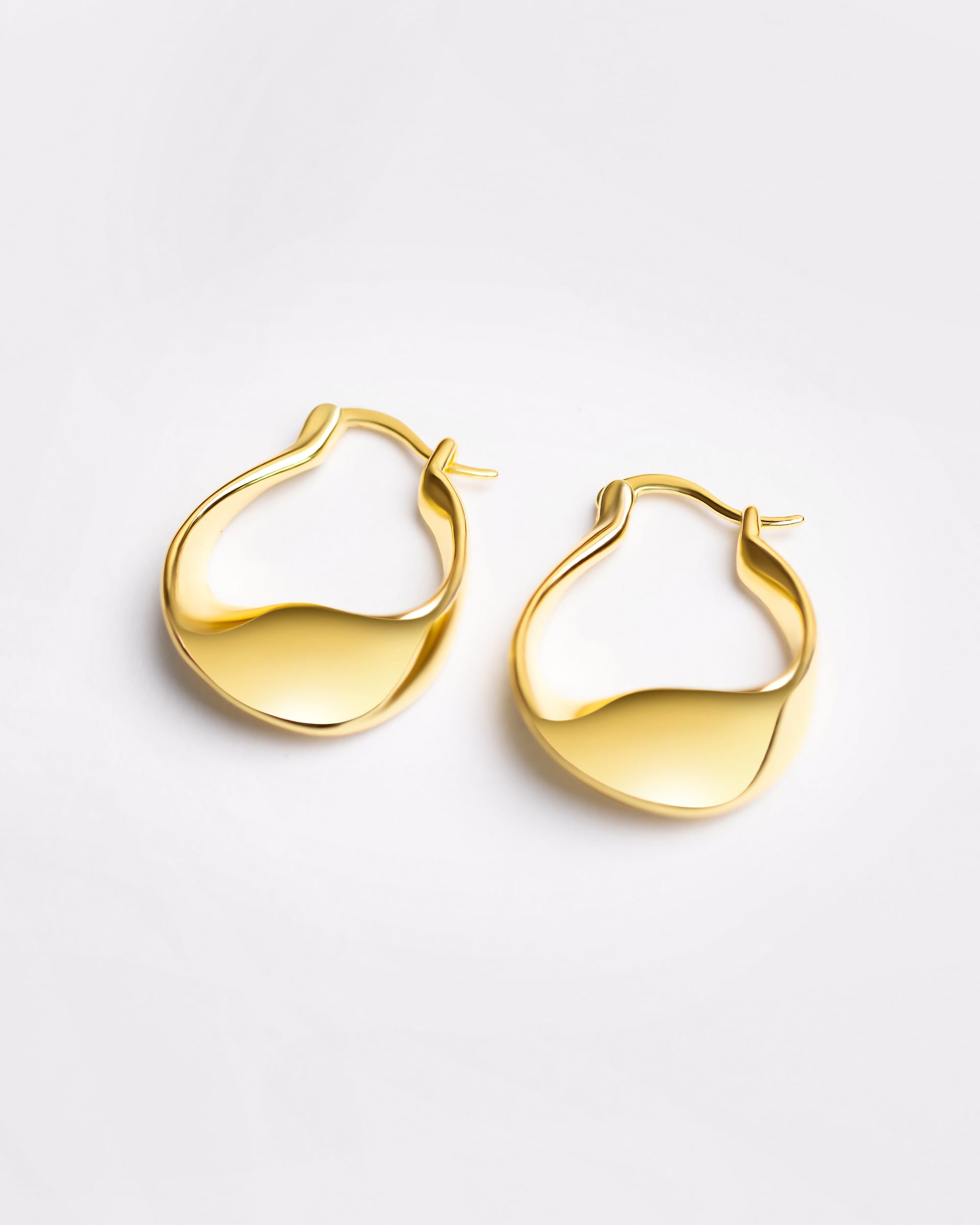 Twist Form Hoops