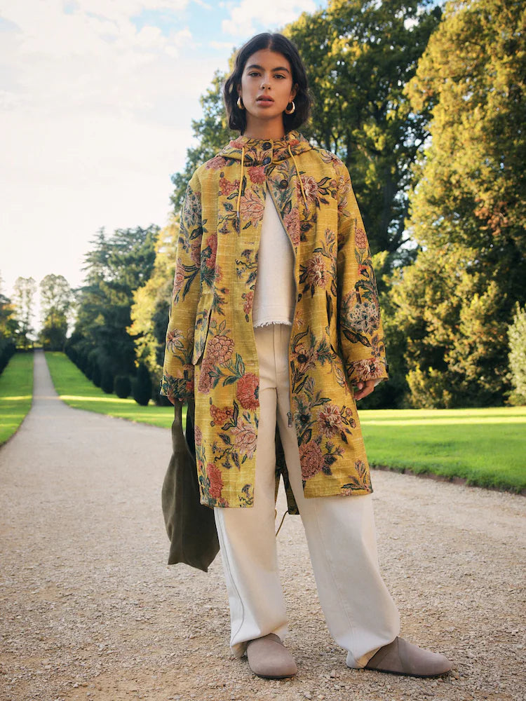 Yellow National Trust x Next Parka Jacket