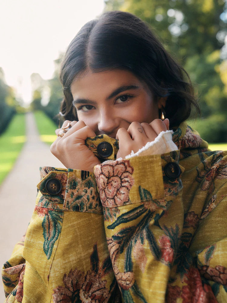 Yellow National Trust x Next Parka Jacket