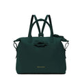 Wimbledon Leather Laptop Backpack, Teal