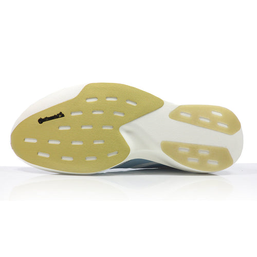 adidas Adizero Evo SL Woven Women's Running Shoe - White/Clear Blue/Matte Gold