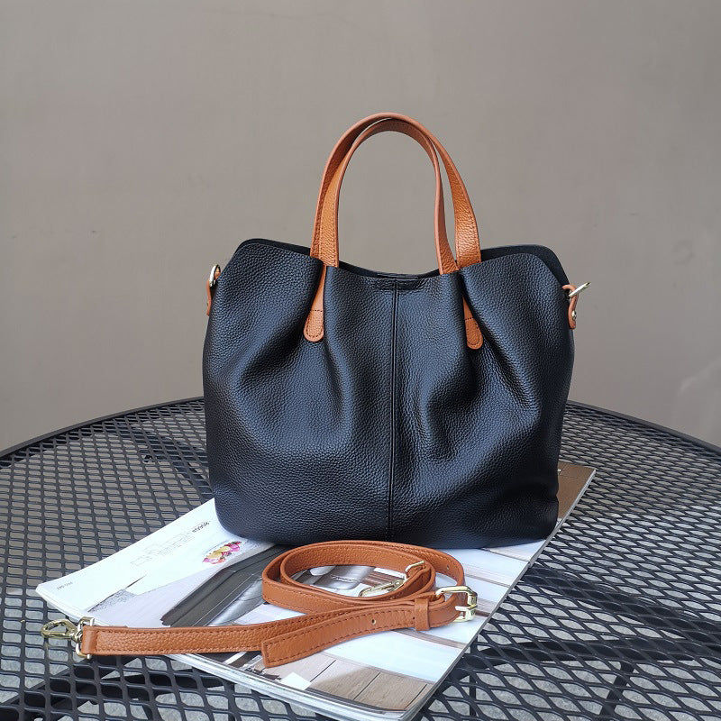 Lola Leather Tote Bag