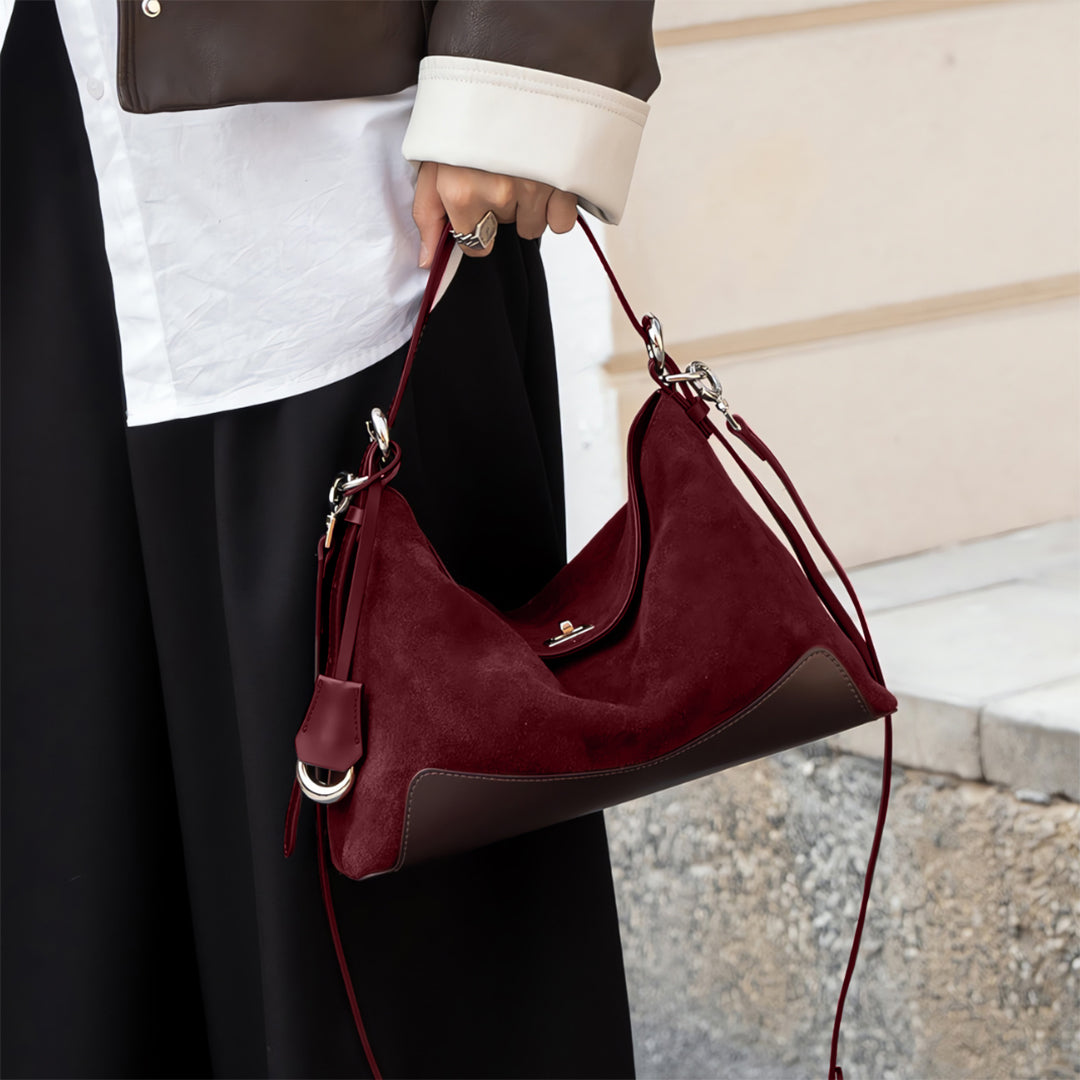 Pip Burgundy Shoulder Bag
