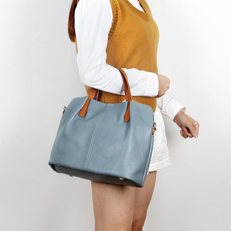 Lola Leather Tote Bag