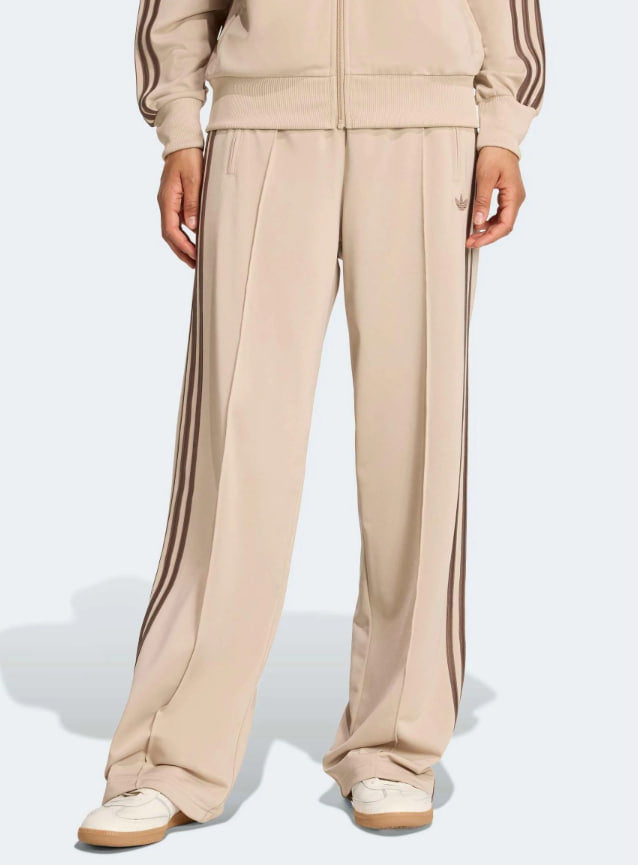 adidas Originals Cream Firebird Loose Trousers