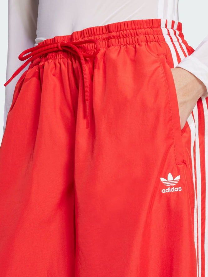 adidas Originals Red Adicolor Firebird Oversized Tracksuit Bottoms