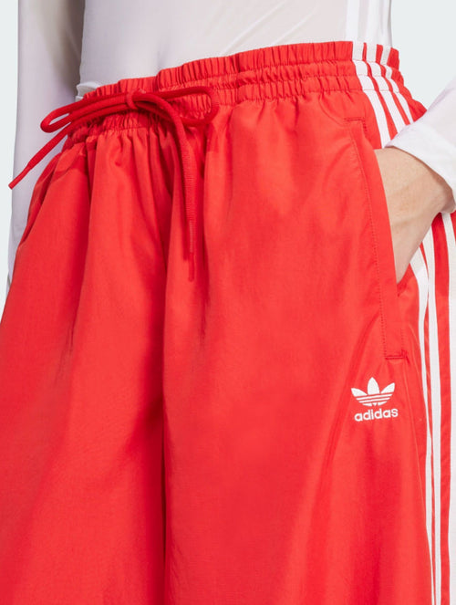 adidas Originals Red Adicolor Firebird Oversized Tracksuit Bottoms